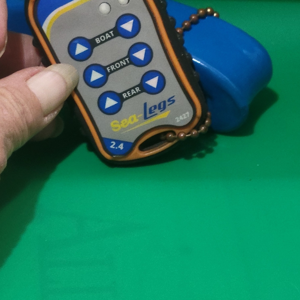 Pontoon Boat Sea-Legs Remote Control Keychain Reprogrammable